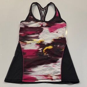Lululemon Cool Racerback Shine On Berry Rumble workout tank top. Size S
